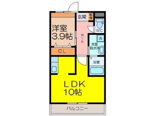 ココアンジュの物件間取画像